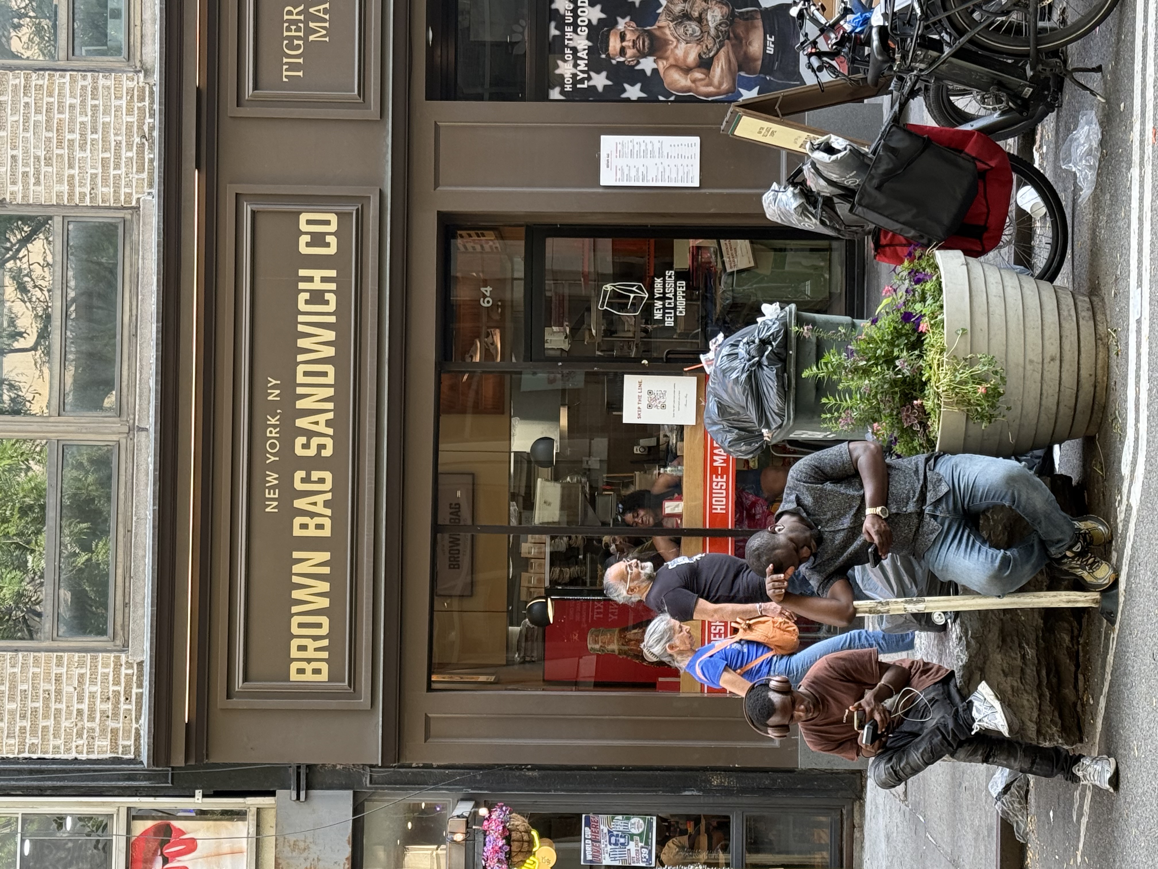 Storefront of Brown Bag Sandwich Co.